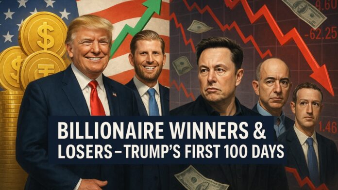 Billionaire Winners & Losers of Trump's First 100 Days