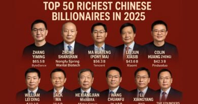 Top 50 Richest Chinese Billionaires in 2025