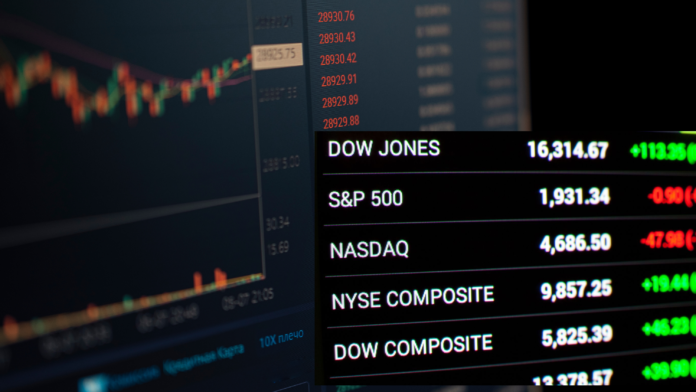 Dow, S&P 500, and Nasdaq
