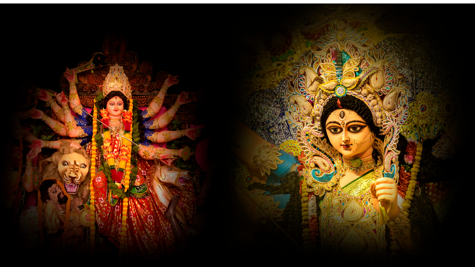 Navratri  Goddesh Worshipping