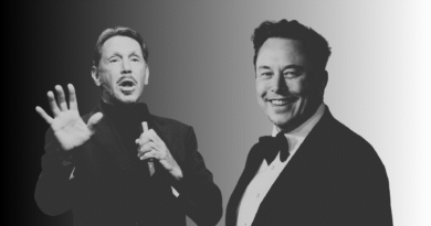 Larry Ellison’s Brief — and Telling — Leap Past Elon Musk: How an OpenAI Deal, a Stock Spike and a Sharp Pullback Revealed the Volatility of Ultra-High Tech Wealth