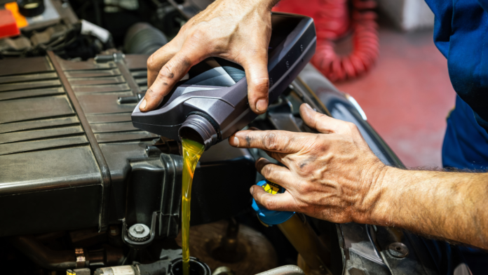 how to change oil