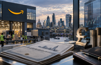 Amazon to Raise $5.8 Billion in First Sterling Bond Sale
