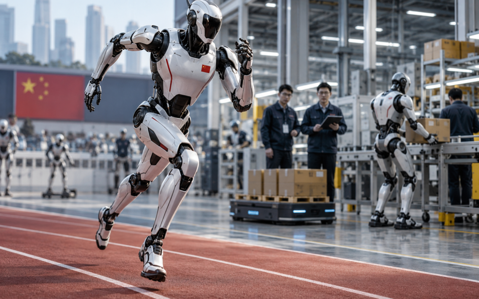 China’s 8.64-Second Robot Beat Bolt’s Time