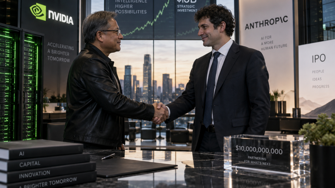 Nvidia Eyes $10B Stake in Anthropic: The AI Chip Giant’s Biggest Bet May Be on Its Own Customer 1 Nvidia Eyes $10B Stake in Anthropic