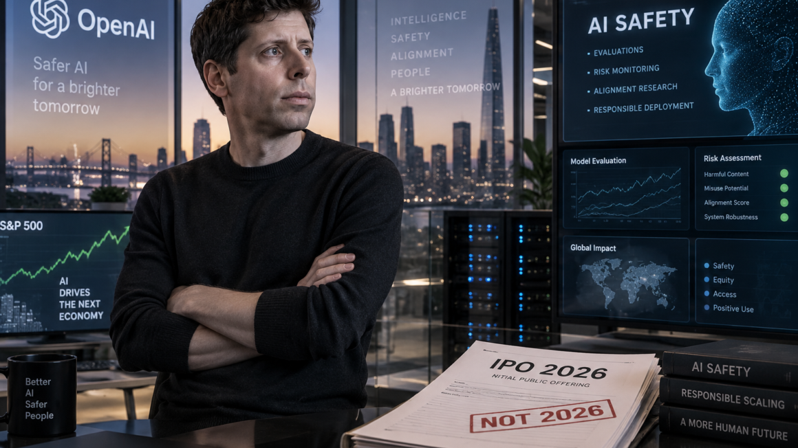 OpenAI Rules Out 2026 IPO as Altman Puts AI Safety Ahead of Wall Street 1 OpenAI Rules Out 2026 IPO