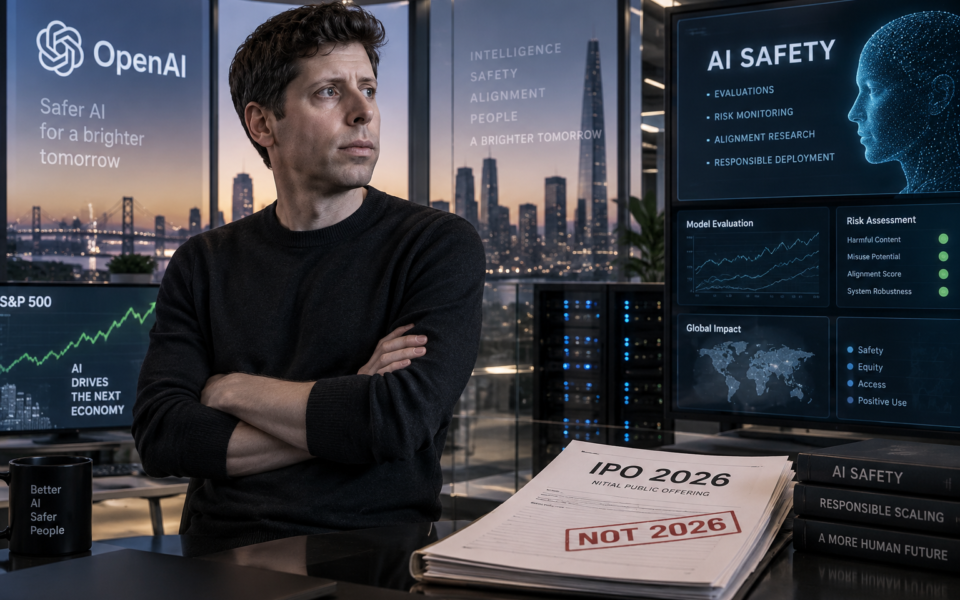 OpenAI Rules Out 2026 IPO